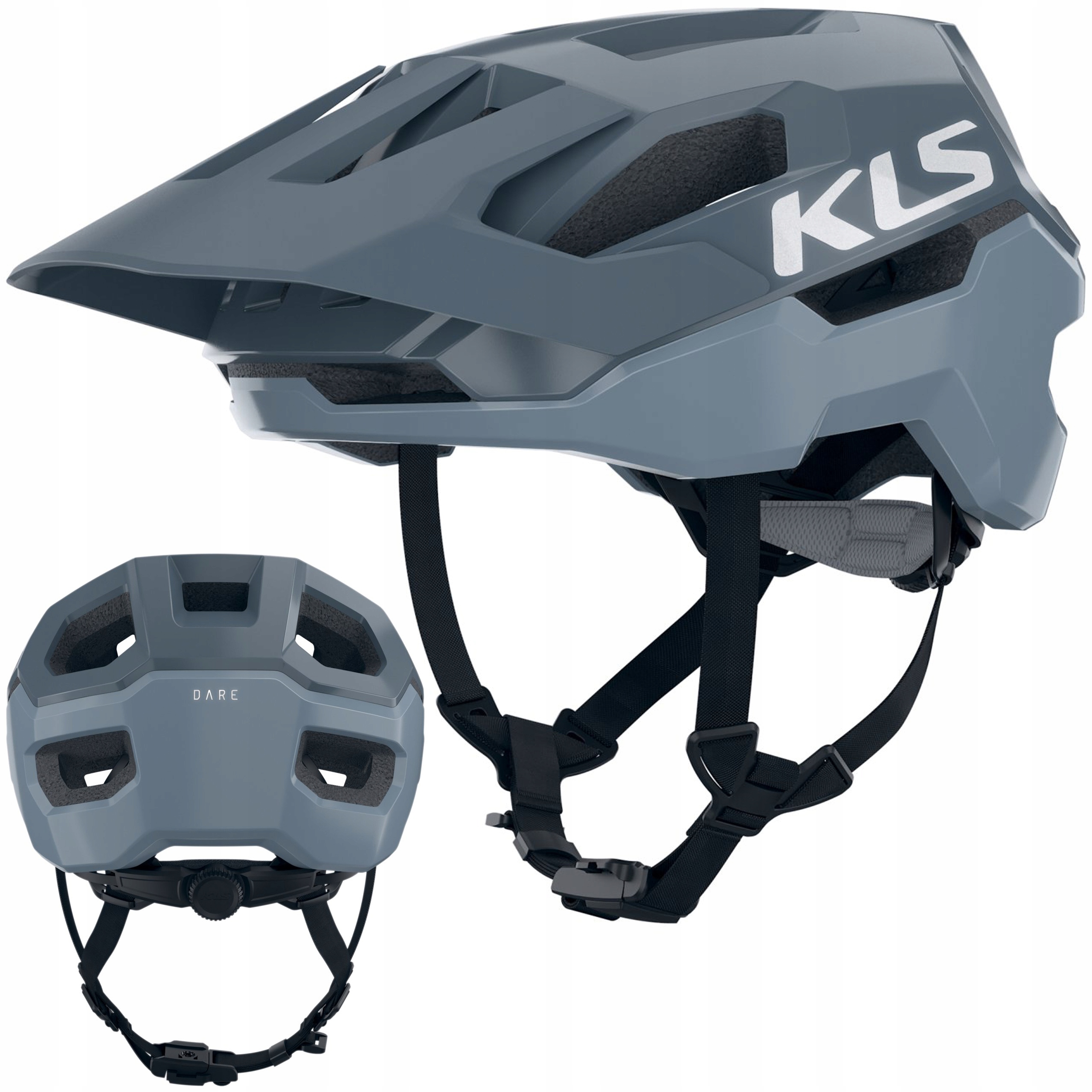 Kask Rowerowy Kellys Dare II Steel Blue M/L (55-58 cm)
