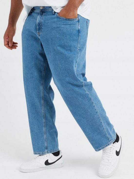 Jack&jones Džíny Plus Size Volný Střih 52/34