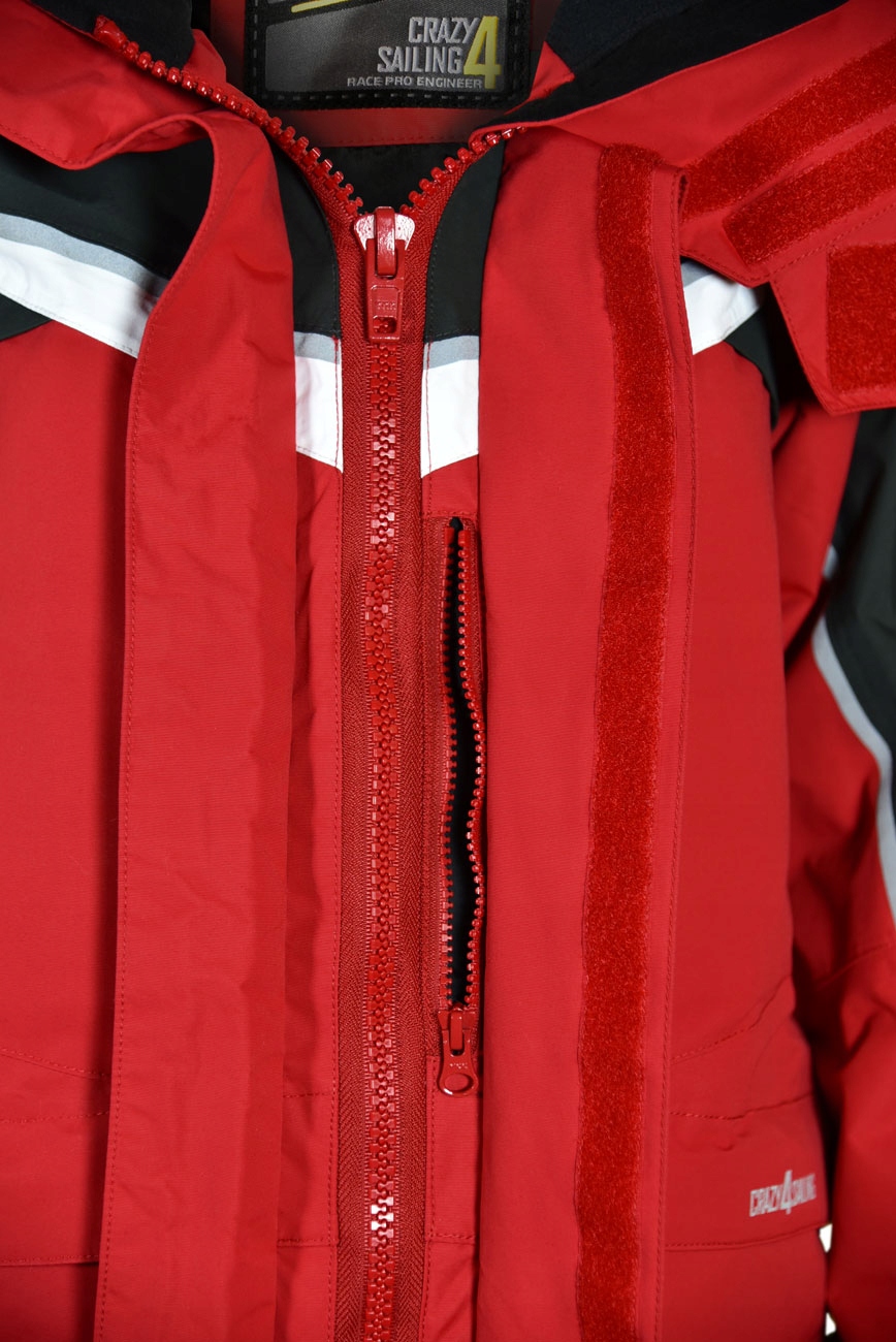 SZTORMIAK MĘSKI OCEAN KURTKA C4S L - 04467 Kolor dominujący pomarańcze i czerwienie