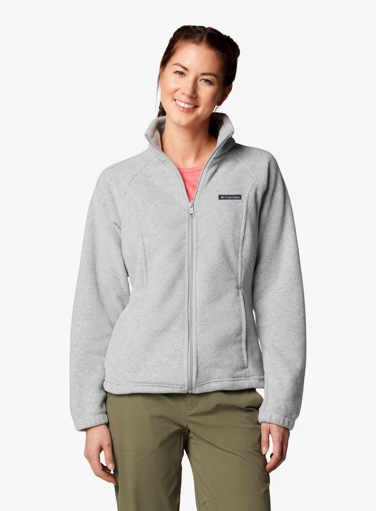 Dámská Rozepínací mikina Columbia Benton Springs Fz Cirrus Grey Heather Xs