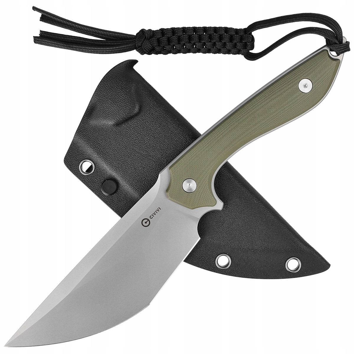Nóż Full tang Edc Civivi Concept 22 Stal D2 by Tuffknives Pochwa z kydexu