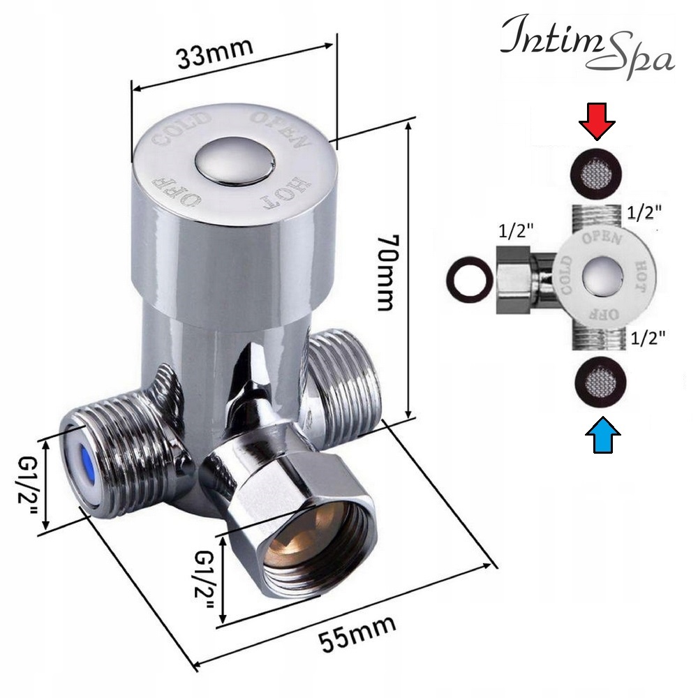 IntimSpa SUPRIMA deska sedesowa z funkcją bidetu Rodzaj podwieszany