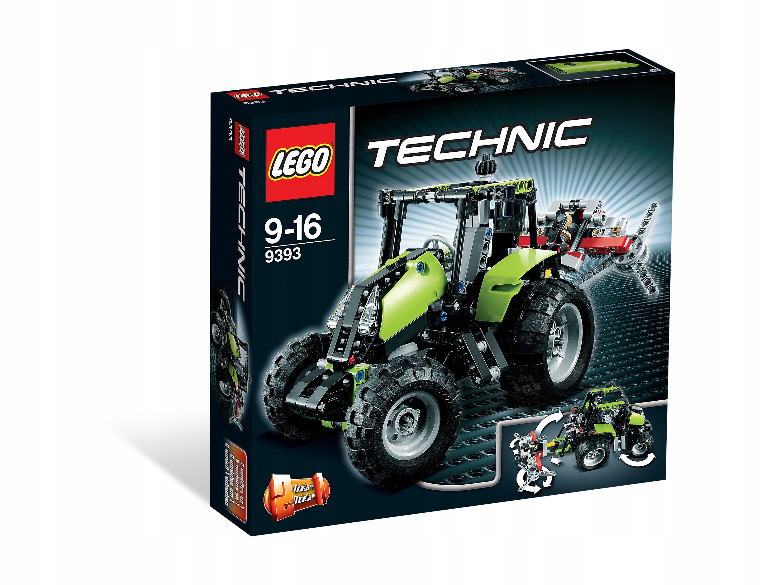 Lego Technic 9393 Traktor Nové