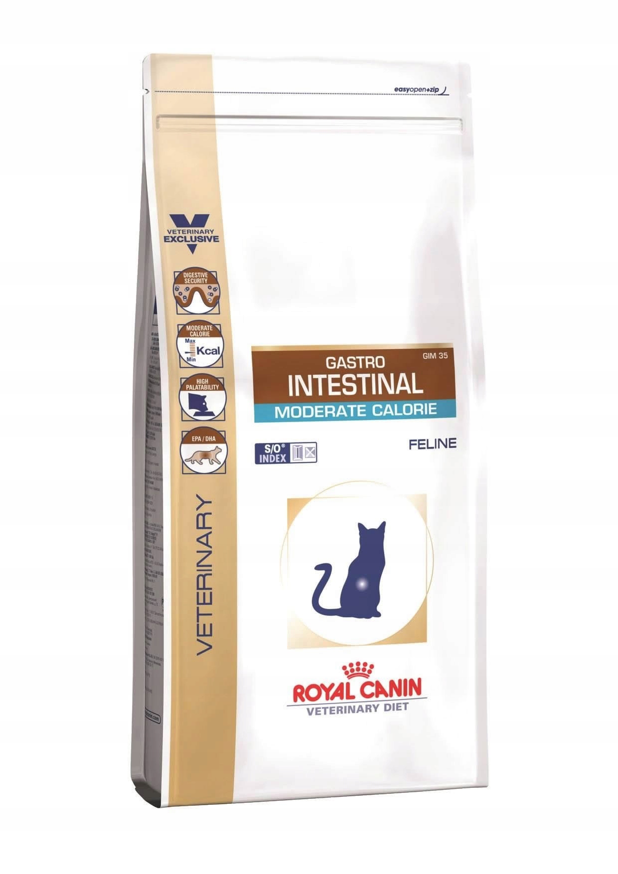 Royal Canin Intestinal Gastro Moderate Calorie Kočka 0,4kg