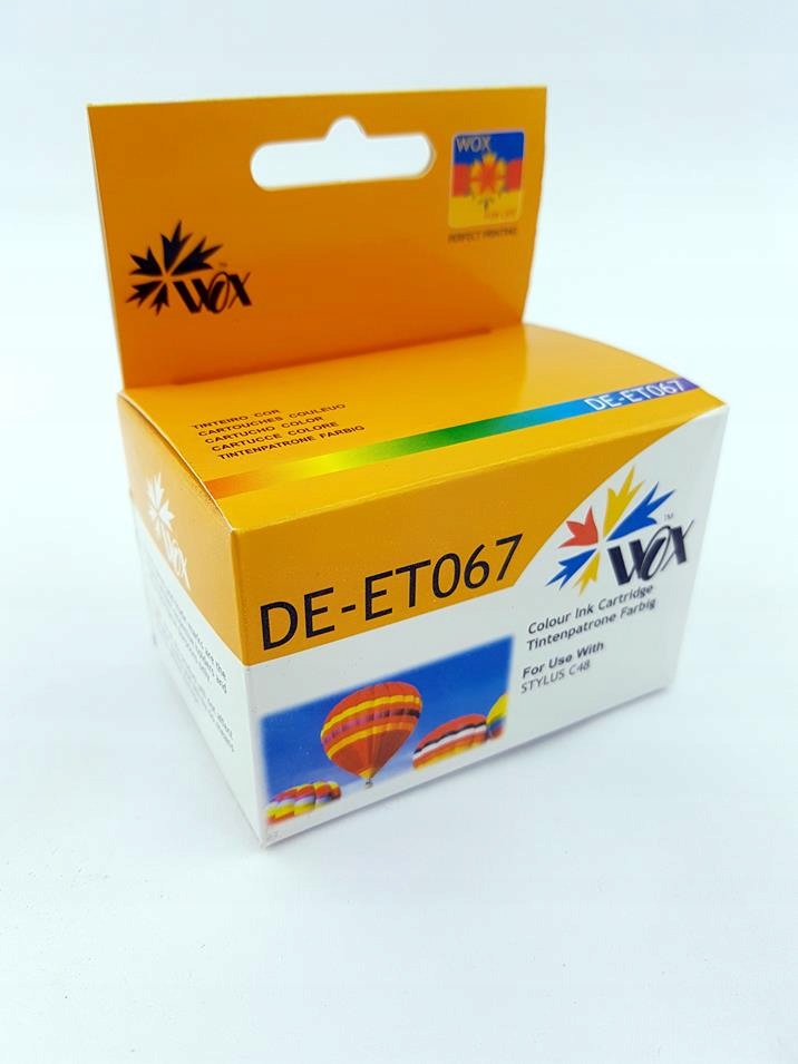 Tusz Wox Trójkolorowy Epson T067 zamiennik C13T06704010