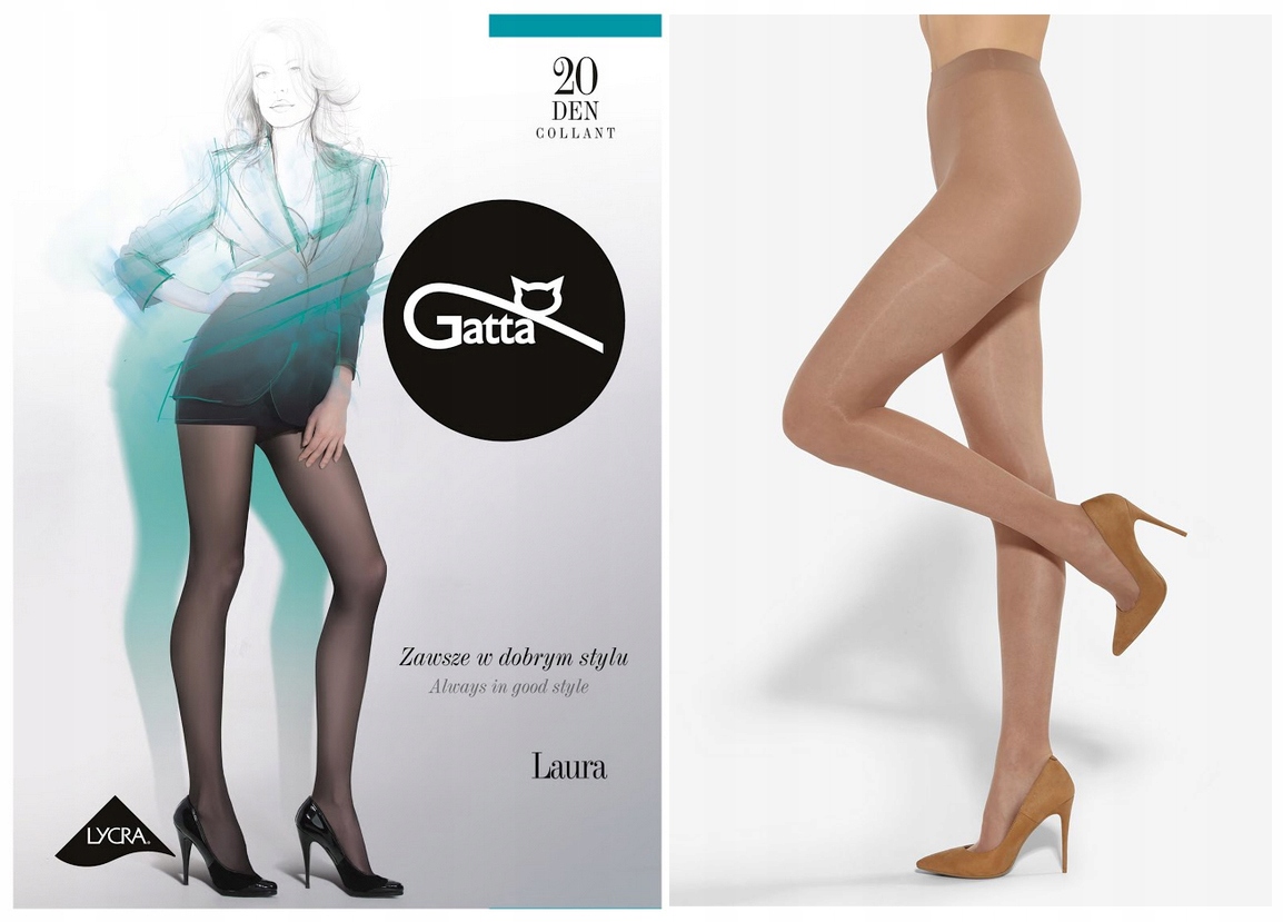 

Rajstopy Gatta Laura 20 Den 3-M Daino