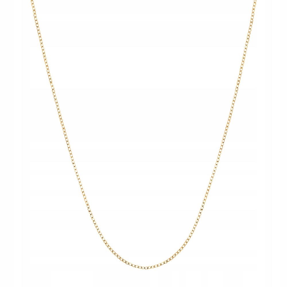 Łańcuszek złoty Pancerka 0,15 cm 45 cm Sadva