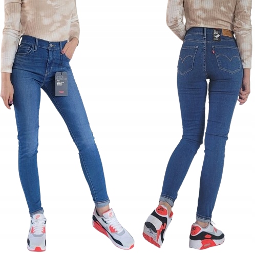 Levi's 720 High Rise Skinny Š26 L30 26x30 úzké nohavice
