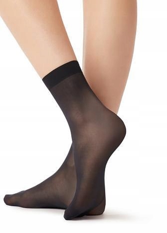 20x STOPKI RAJSTOPOWE czarne S8001*20 Rozmiar 36-41