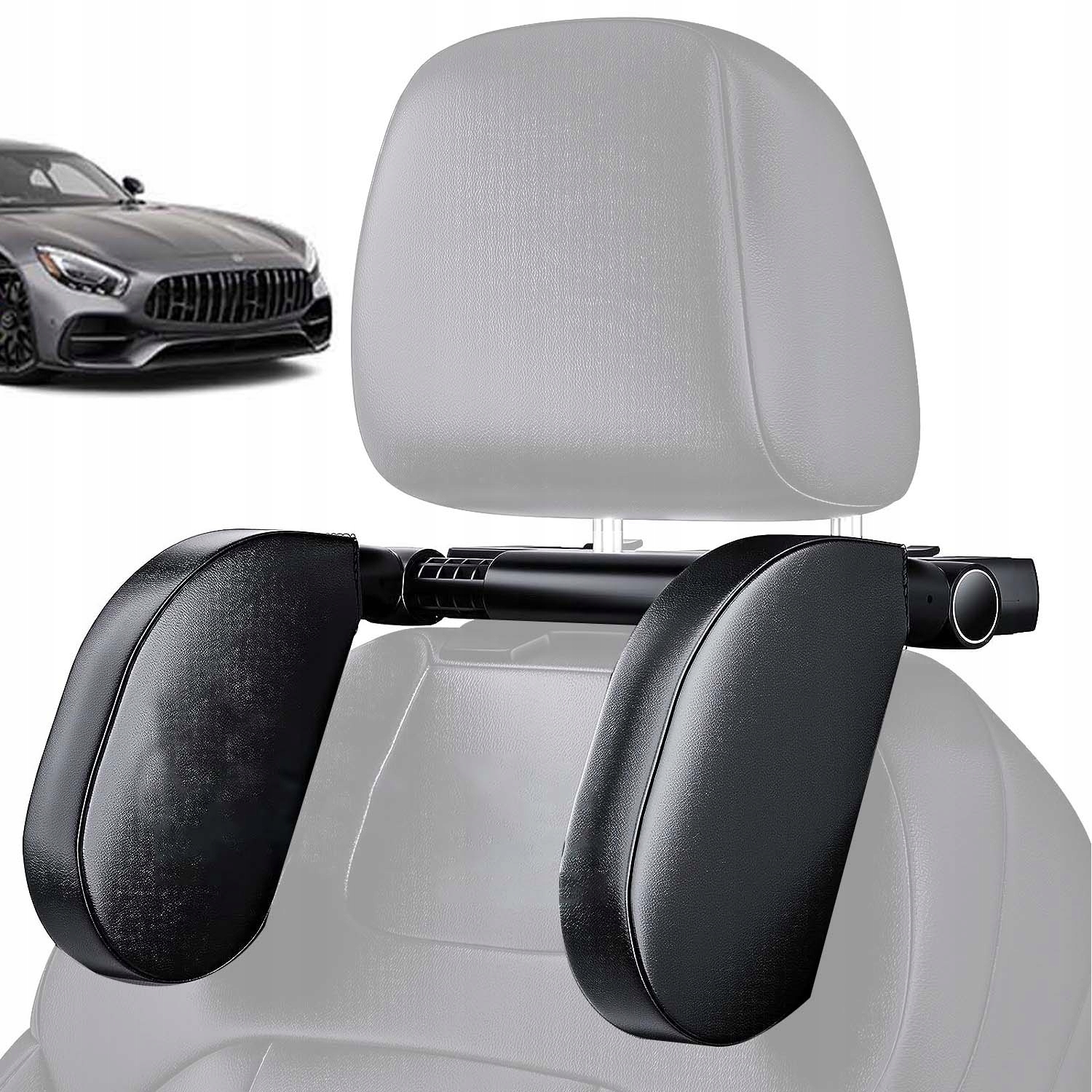 Polštář Na Opěrku Hlavy Z Paměťové Pěny Je Pohodlný A Měkký Pro Auto 22*28*26 CM