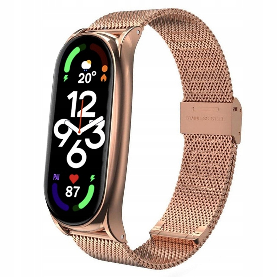 

Pasek Bransoleta do Xiaomi Mi Band 7, Rose Różowa