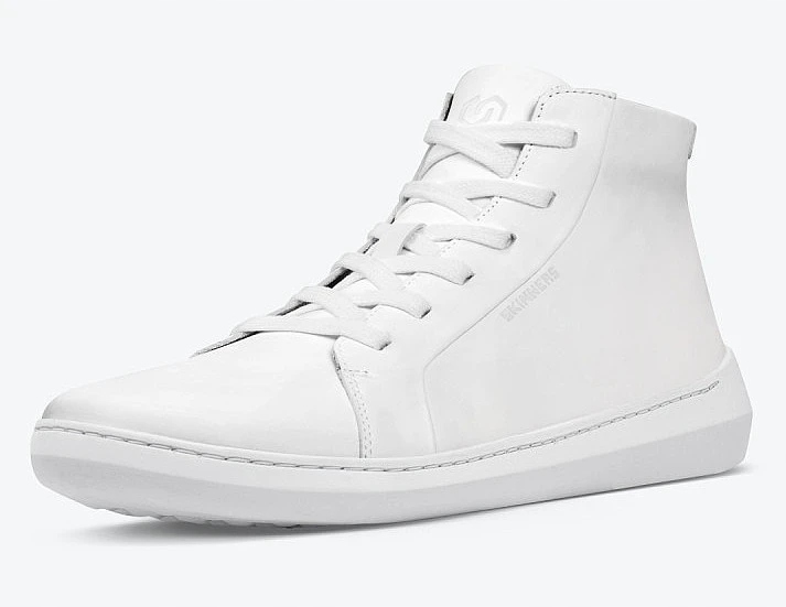 buty Skinners Moonwalker High Top Leather White