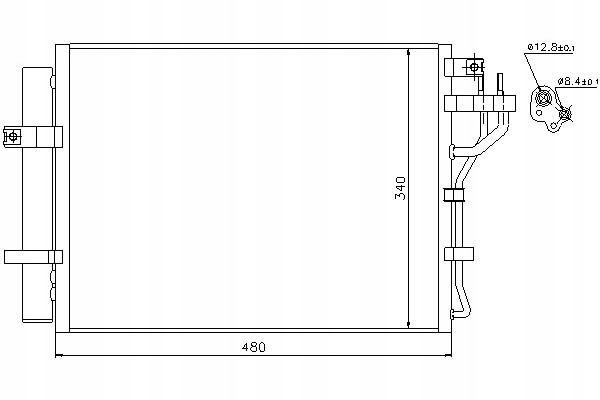Kondenzátor Nissens 976061Y000 8333046 350012