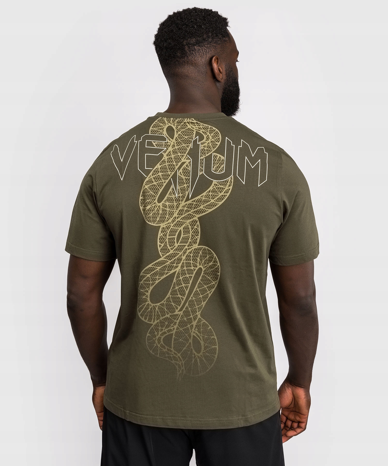 Venum Tričko tričko Serpenti khaki [Velikost XL]
