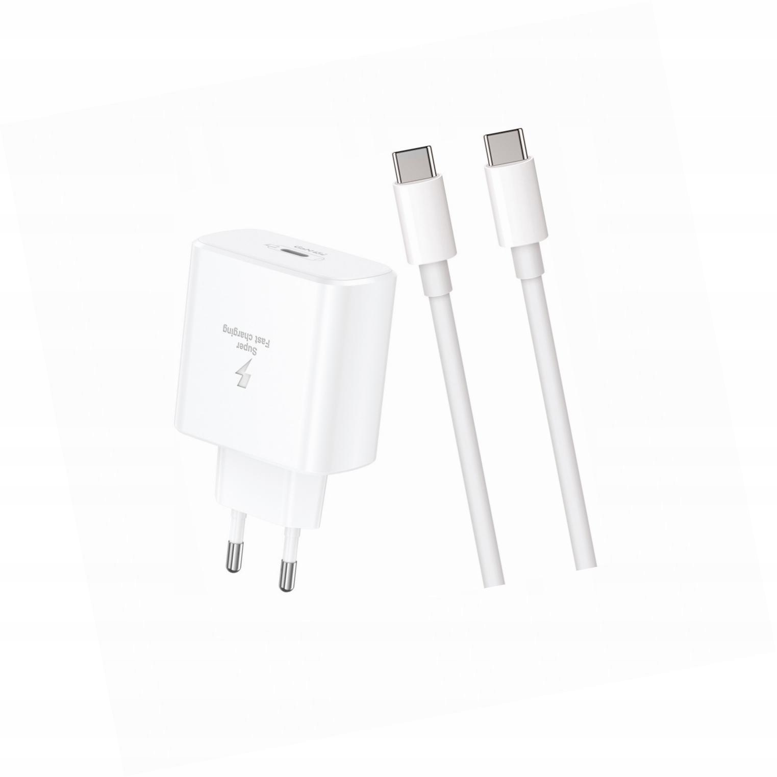 Szybka ładowarka 45W GaN z kablem Usb-c do Samsung Galaxy A20s