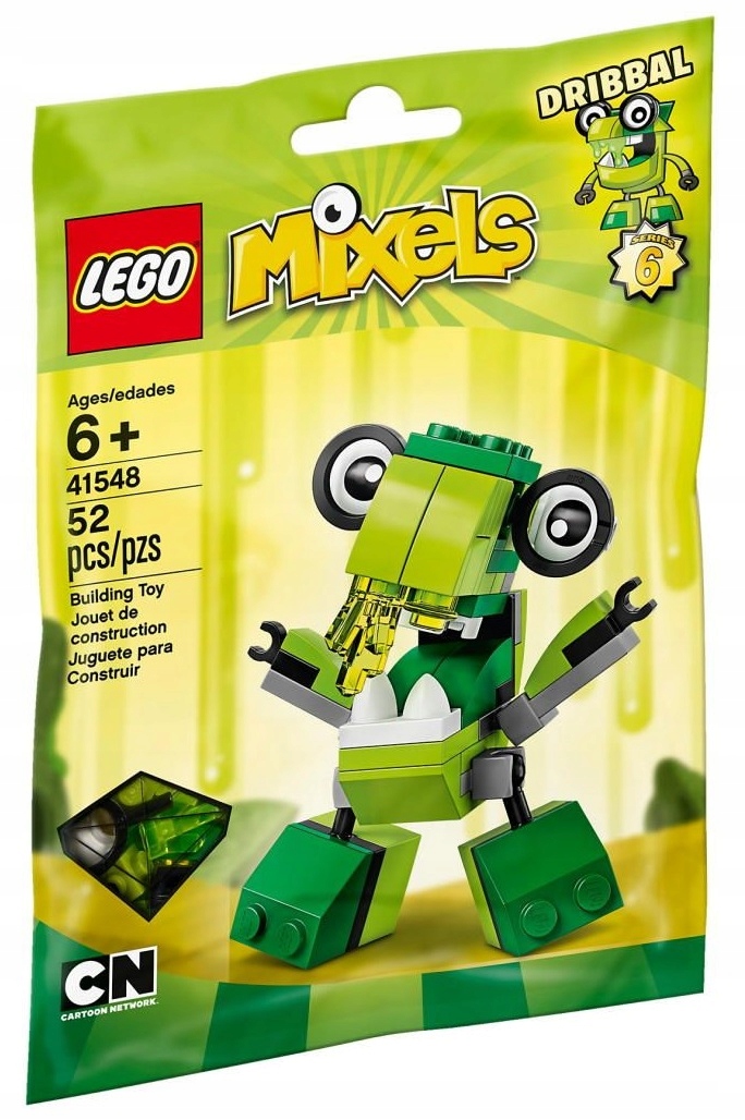 Lego Mixels 41549 Gurggle Miksele Seria 6 fabrycznie nowy