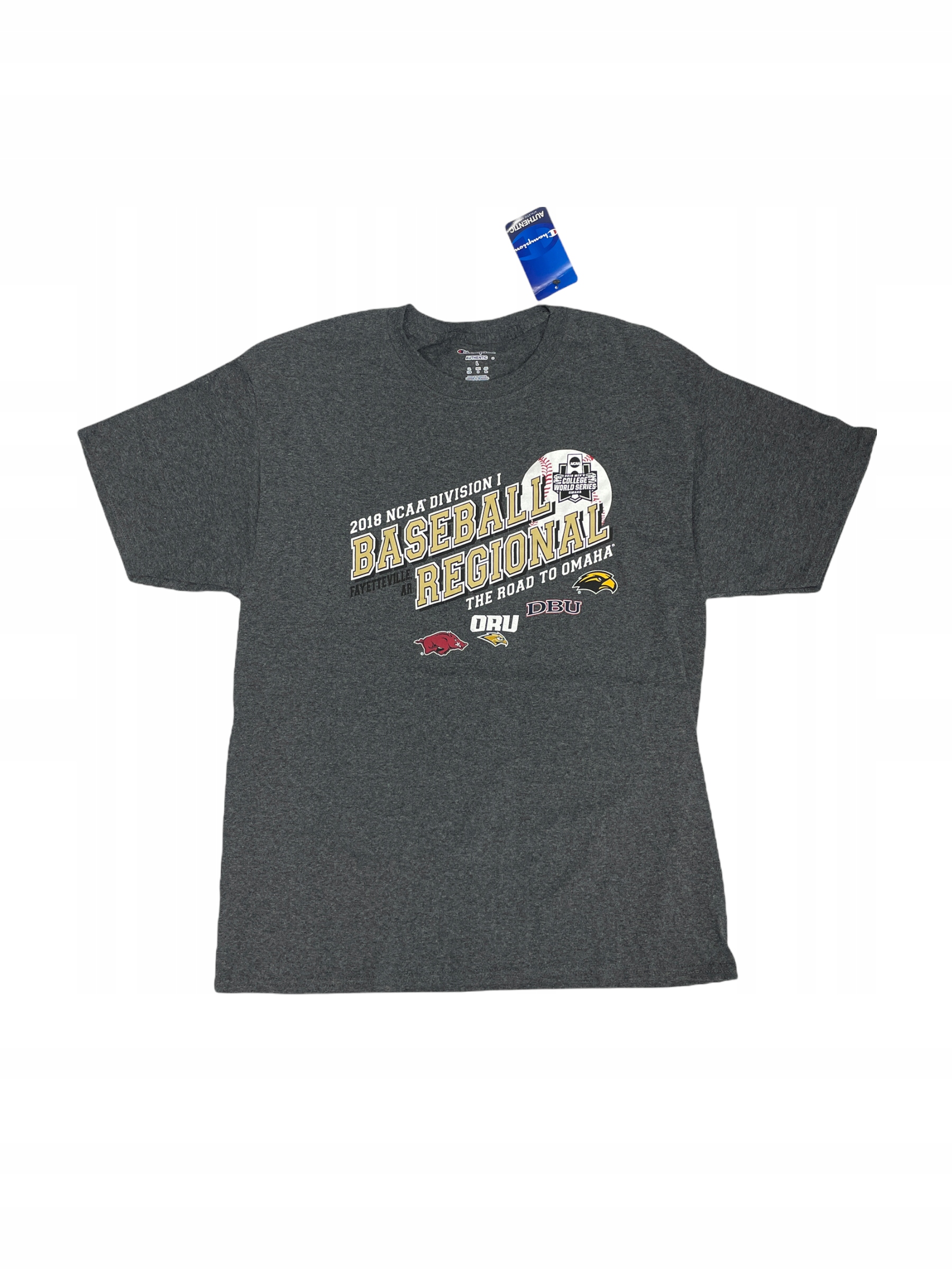 Koszulka T-shirt męski Baseball Regionall Ncaa L