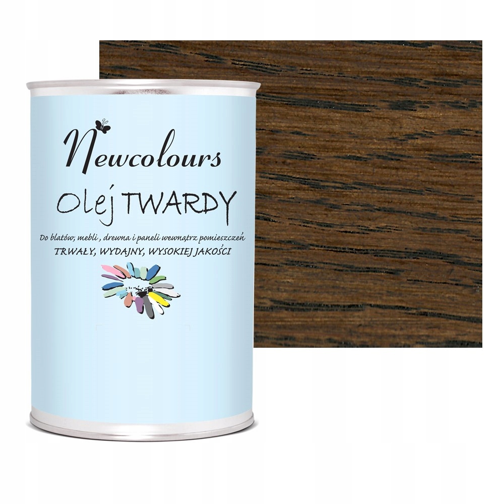 Olej twardy do mebli Newcolours 900 ml Wenge