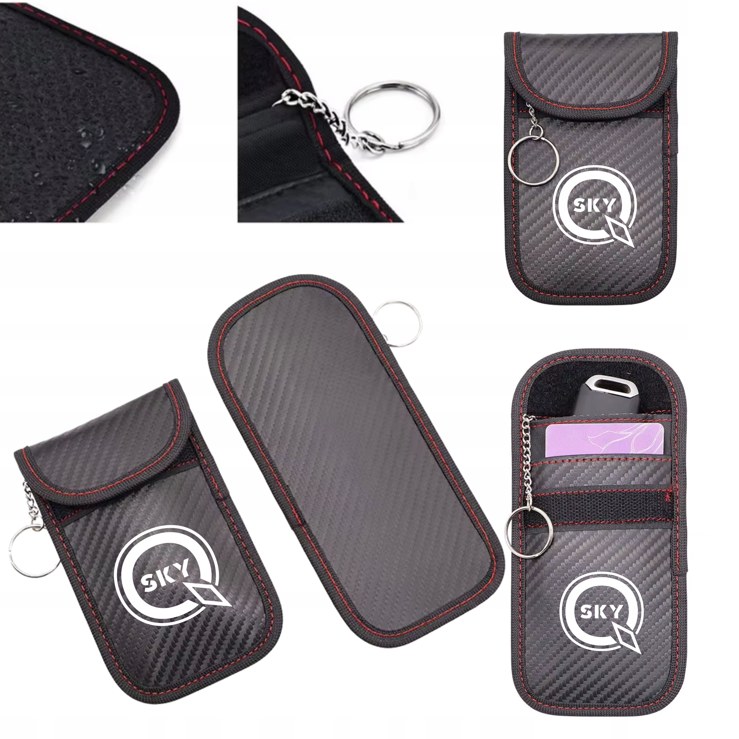 Etui Keyless Antykradzieżowe Pokrowiec Kluczyk Kluczyki Klatka Faradaya