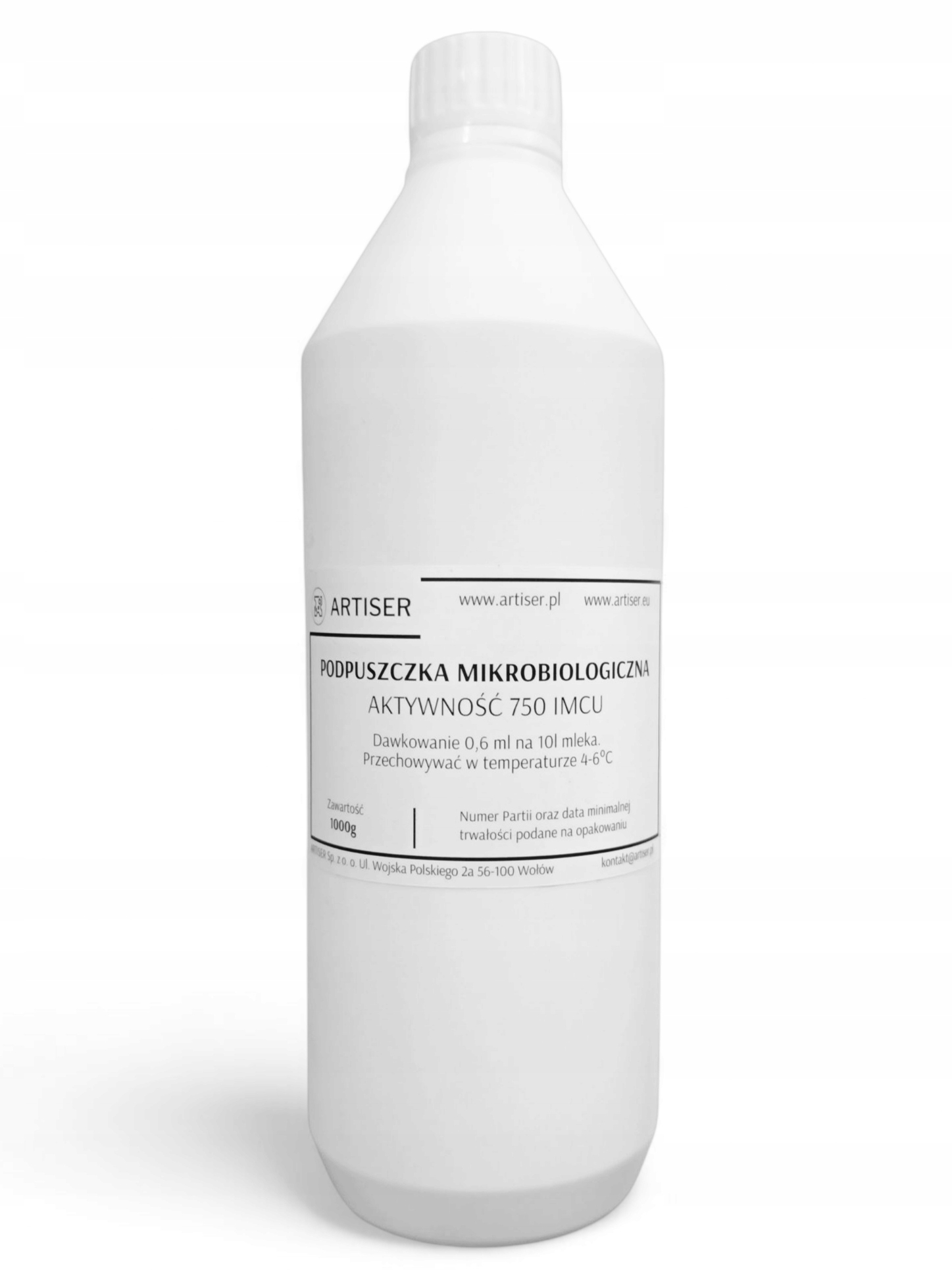 Levně Mikrobiologické Syřidlo 1000 g 750 Imcu