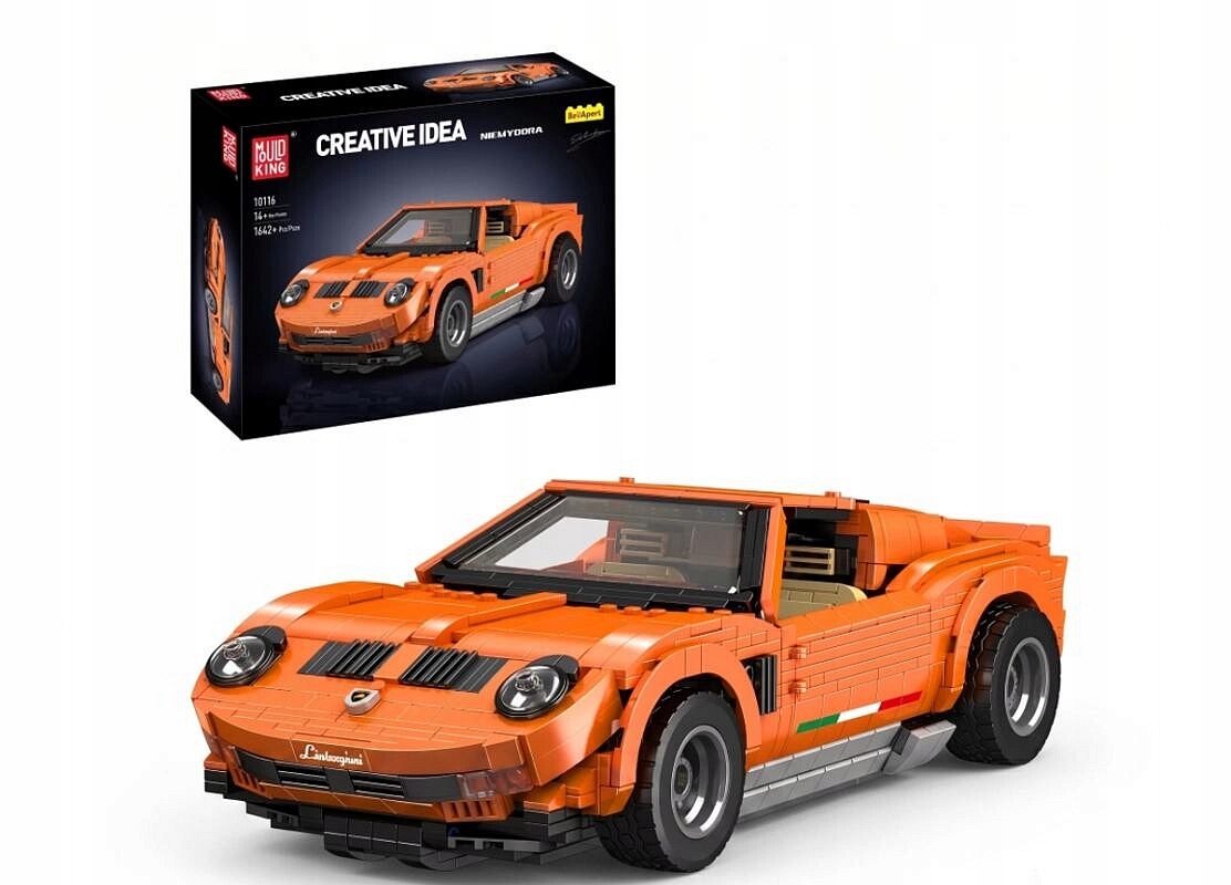 Mould King 10116 Sportowy samochód Lambo-Miura