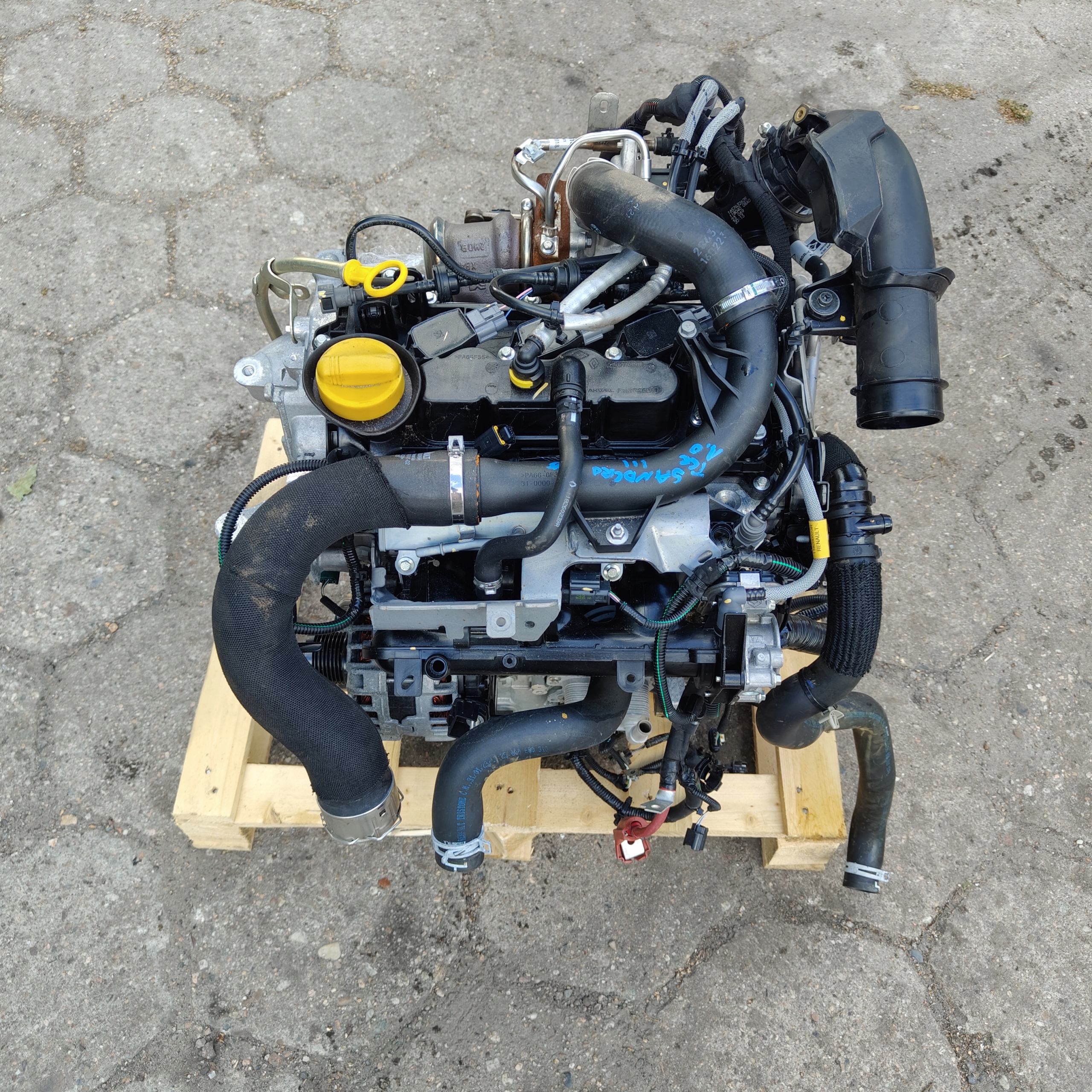 engine complete DACIA SANDERO III 1.0 TCE 9TYS PRZEBIEGU H4DE470