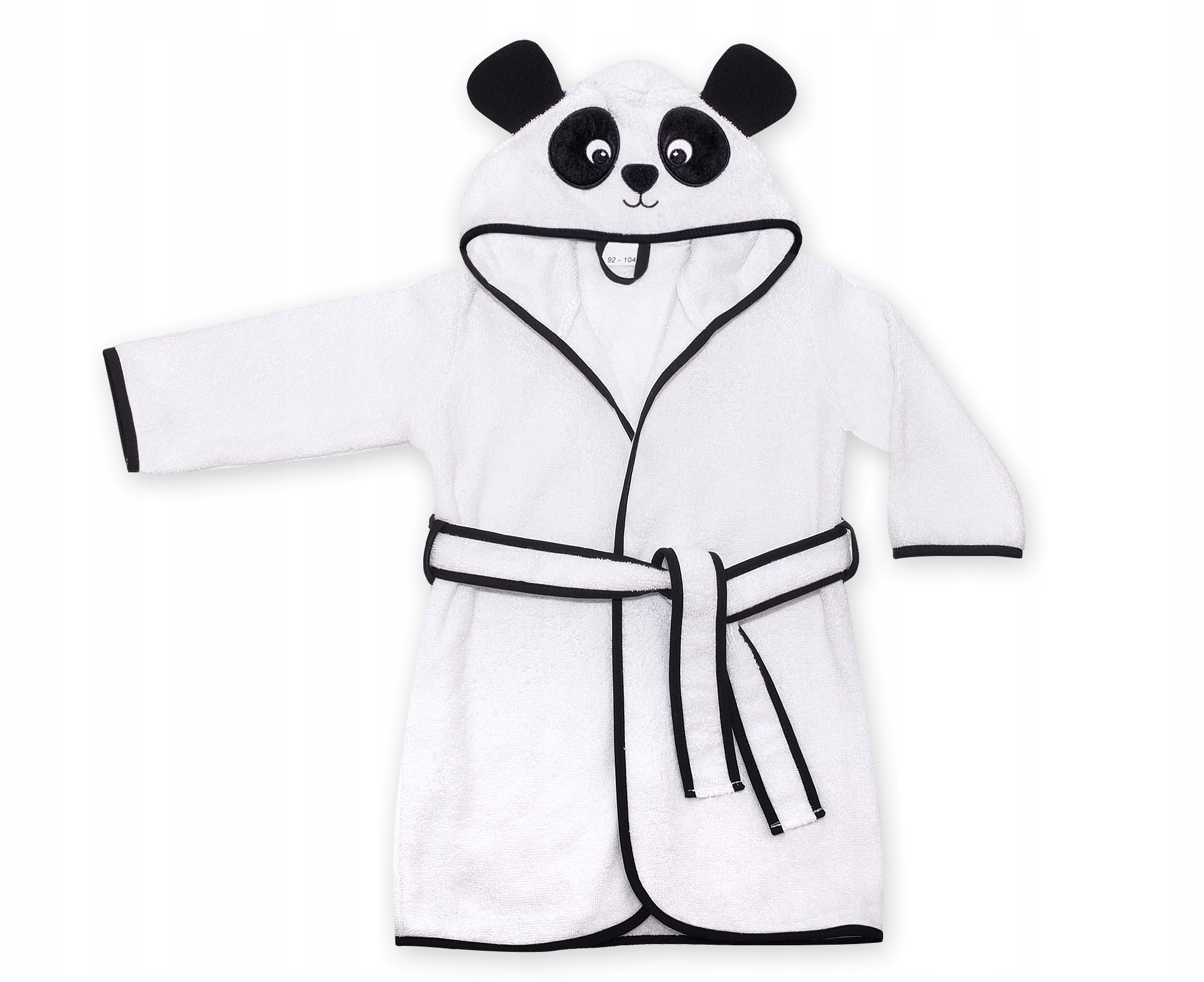 

Szlafrok dziecięcy kąpiel. Frota 80-92 Panda