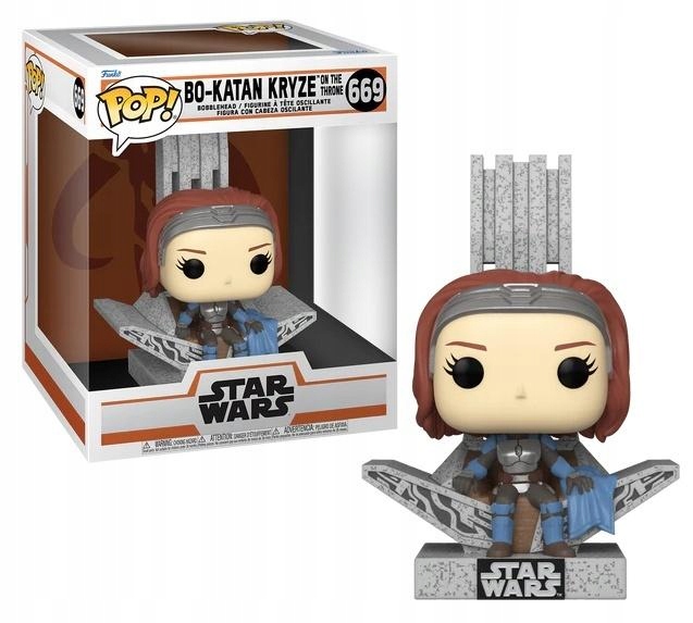 Figurka Funko Pop Star Wars: Mandalorian throne Funko