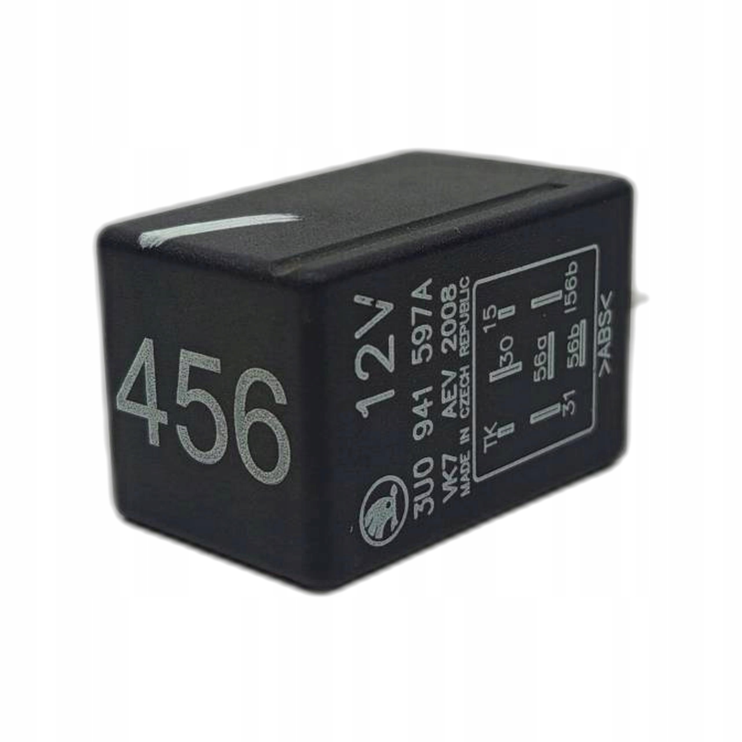 Relè 456 SKODA FABIA e Lift 1.4 16V 3U0941597A