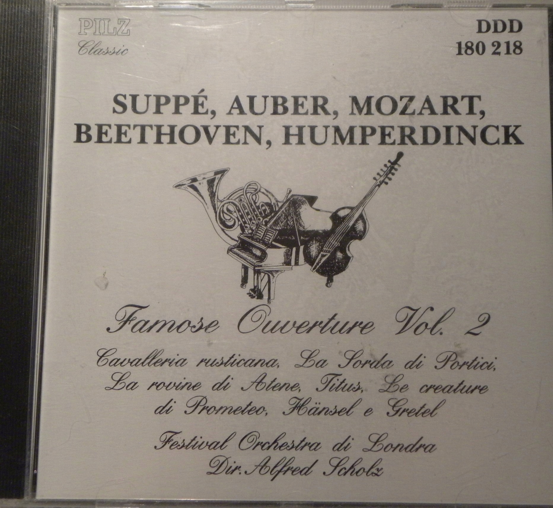 CD Nowy Suppe Auber Mozart Famose Ouverture 2