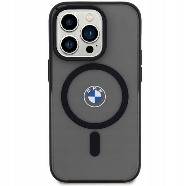 Etui Bmw Signature MagSafe na iPhone 14 Plus/ 15 Plus czarne Bmw