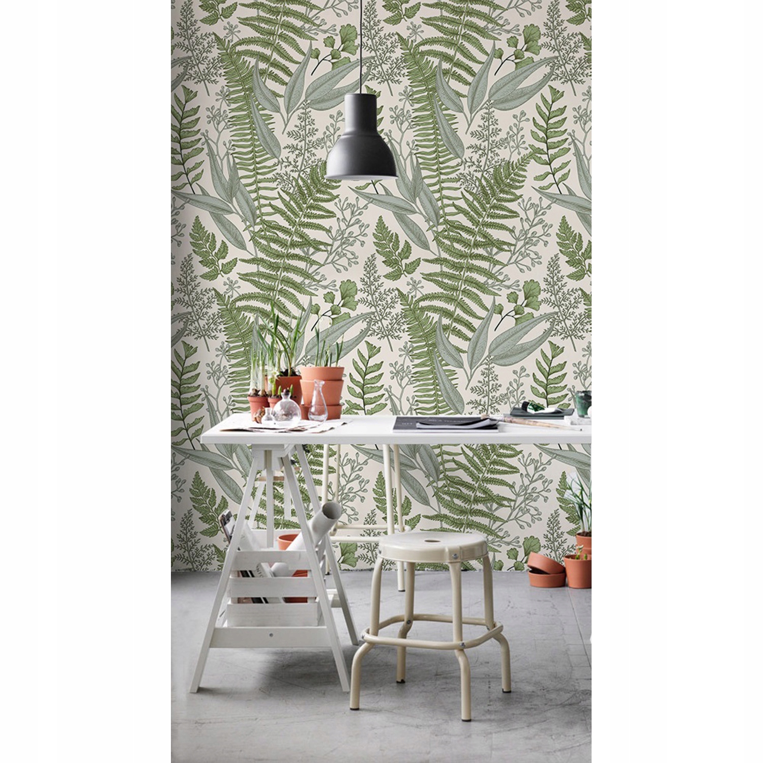 

Flizelinowa fototapeta Kompozycja paproci 208x146