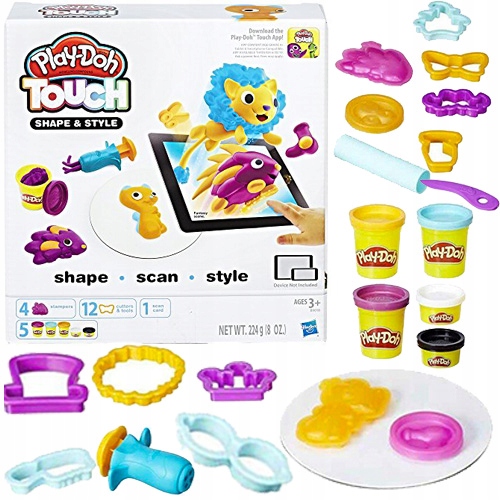 

Play-doh Ciastolina Touch Foremki Kształty Hasbro