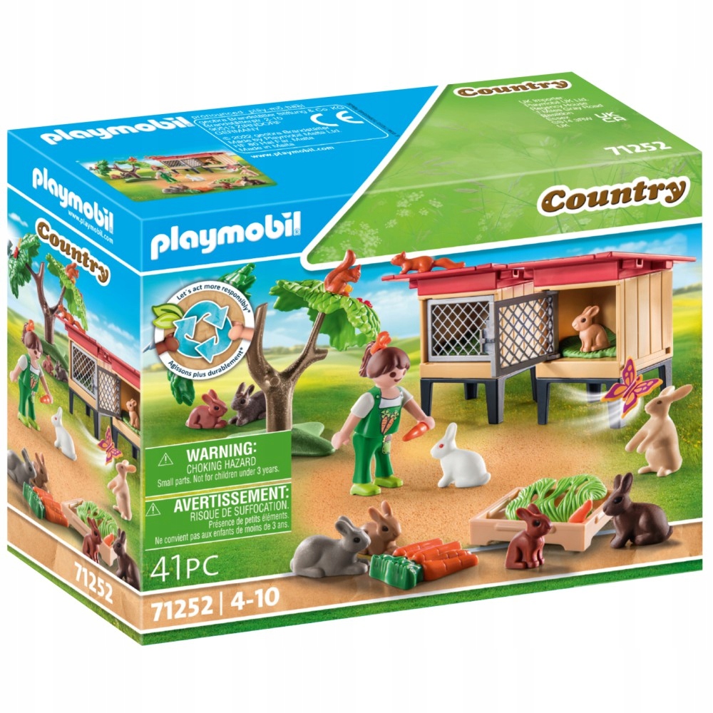 

Playmobil 71252 Klatki Z Królikami