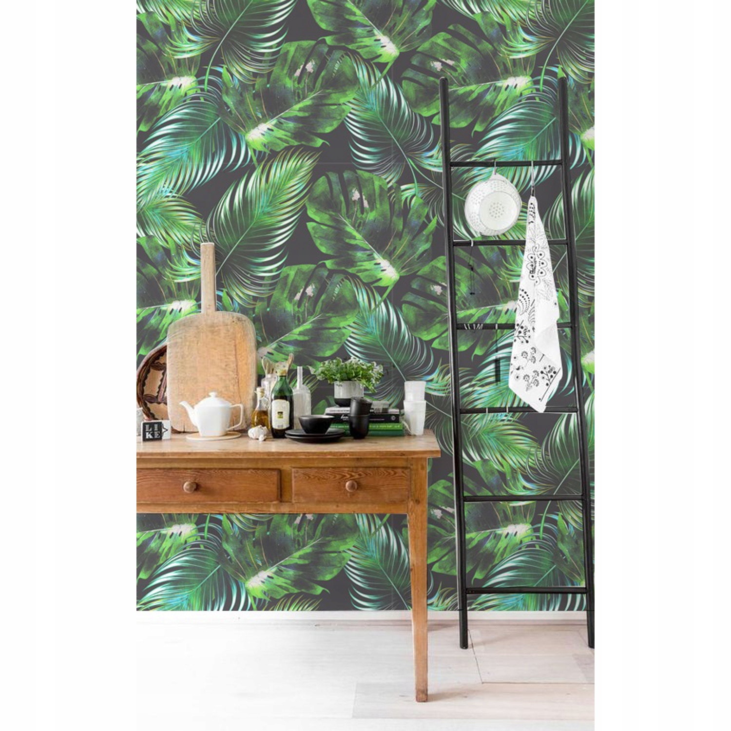 

Tapeta ścienna Egzotyczne liście dżungli 250x250cm