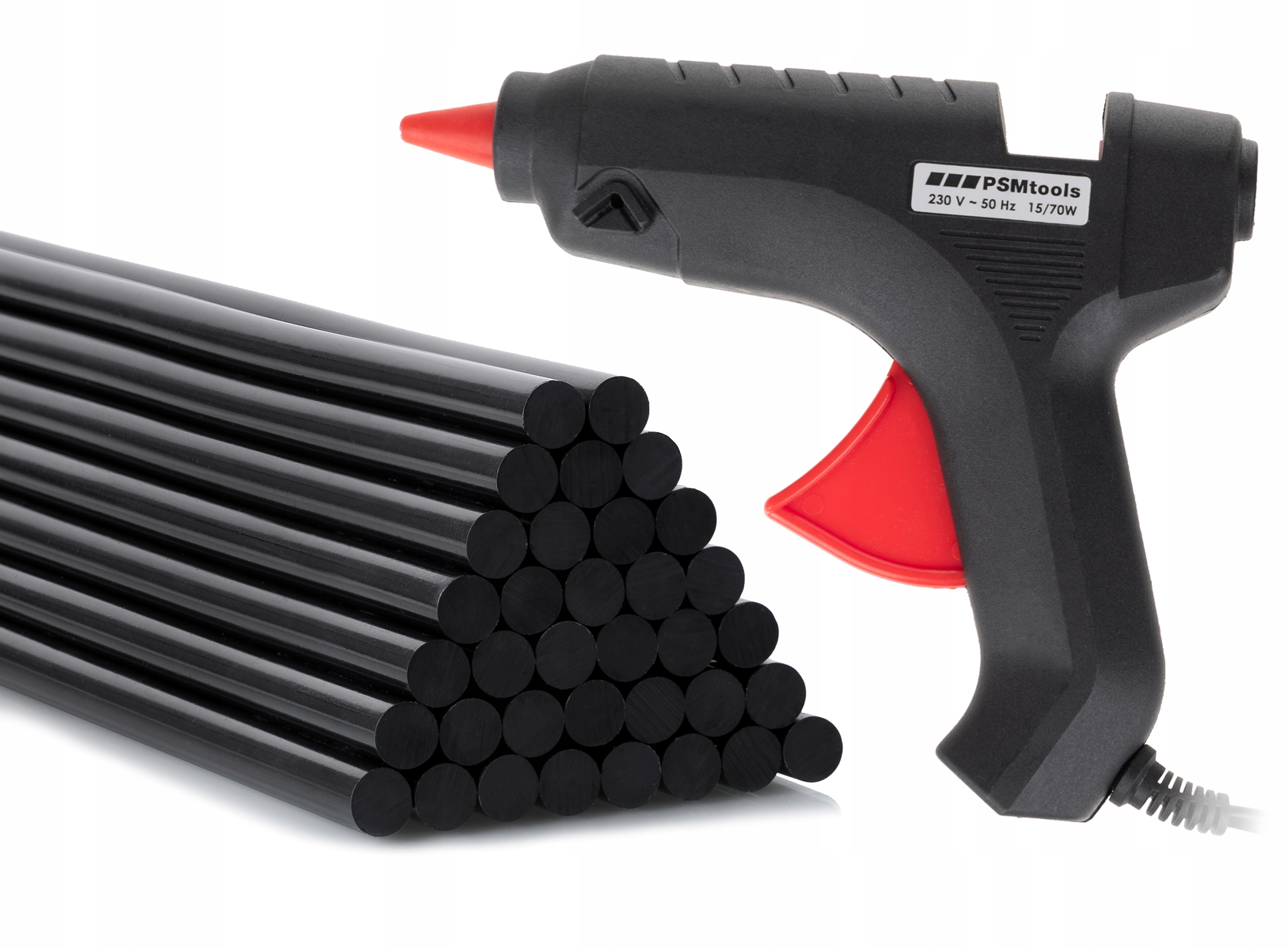 

Klej Na Gorąco Czarny 11X300MM 35SZT 1KG +pistolet