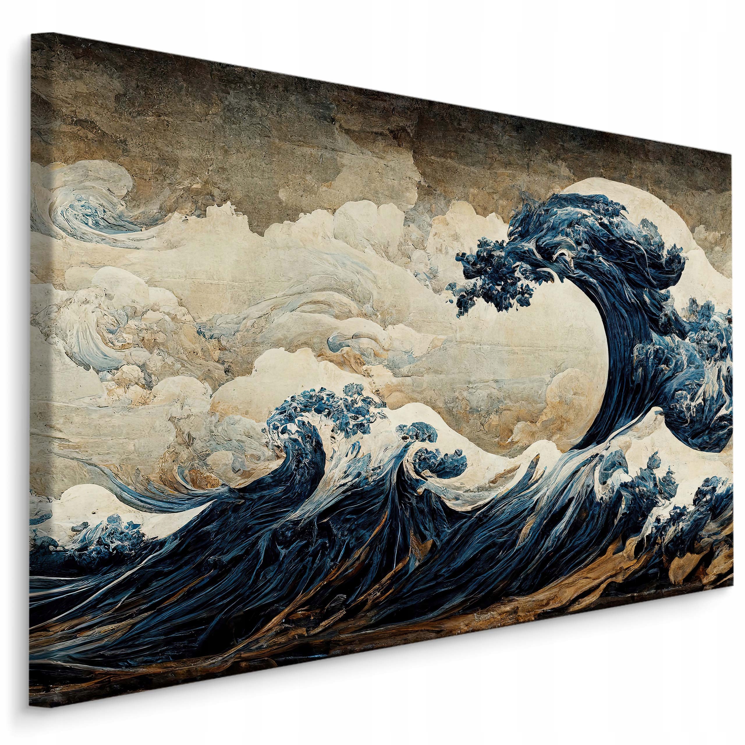 

Obraz Ścienny Fale Ocean Styl Japoński 3D 120x80