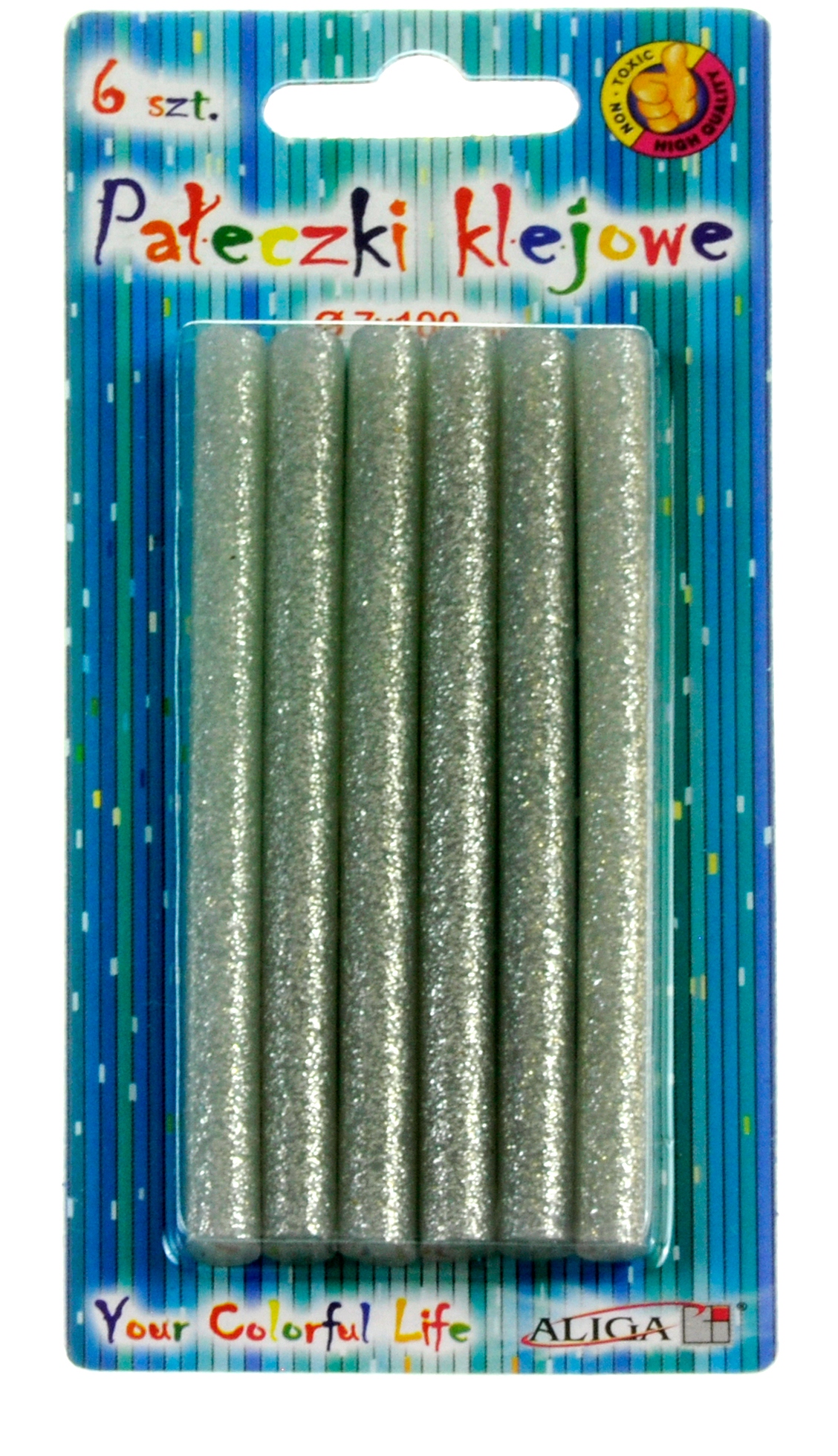 klej do pistoletu 6szt. 7x100mm zielony | JB07-ZI — 4