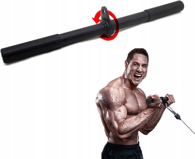 

Uchwyt prosty do wyciągu górnego dolnego fitness