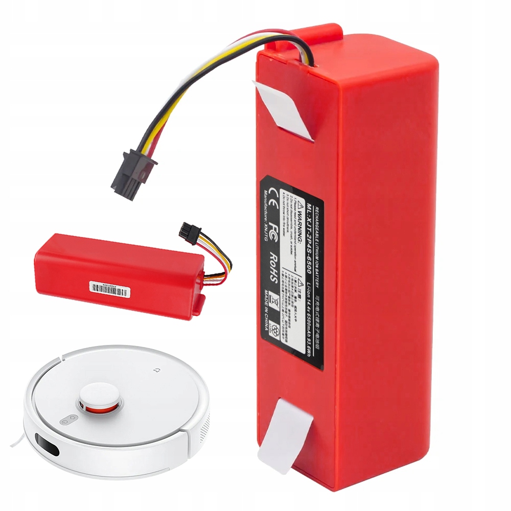 14,4V 6500mAh Náhradní Baterie Pro Xiaomi Roborock S50/S51/S55