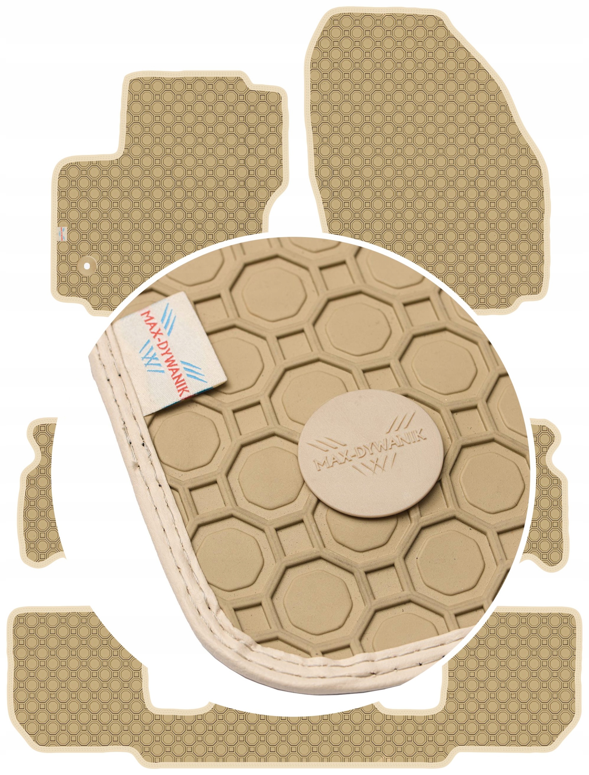 Ford Galaxy II Fl 7os 10-15 Koberce Béžové