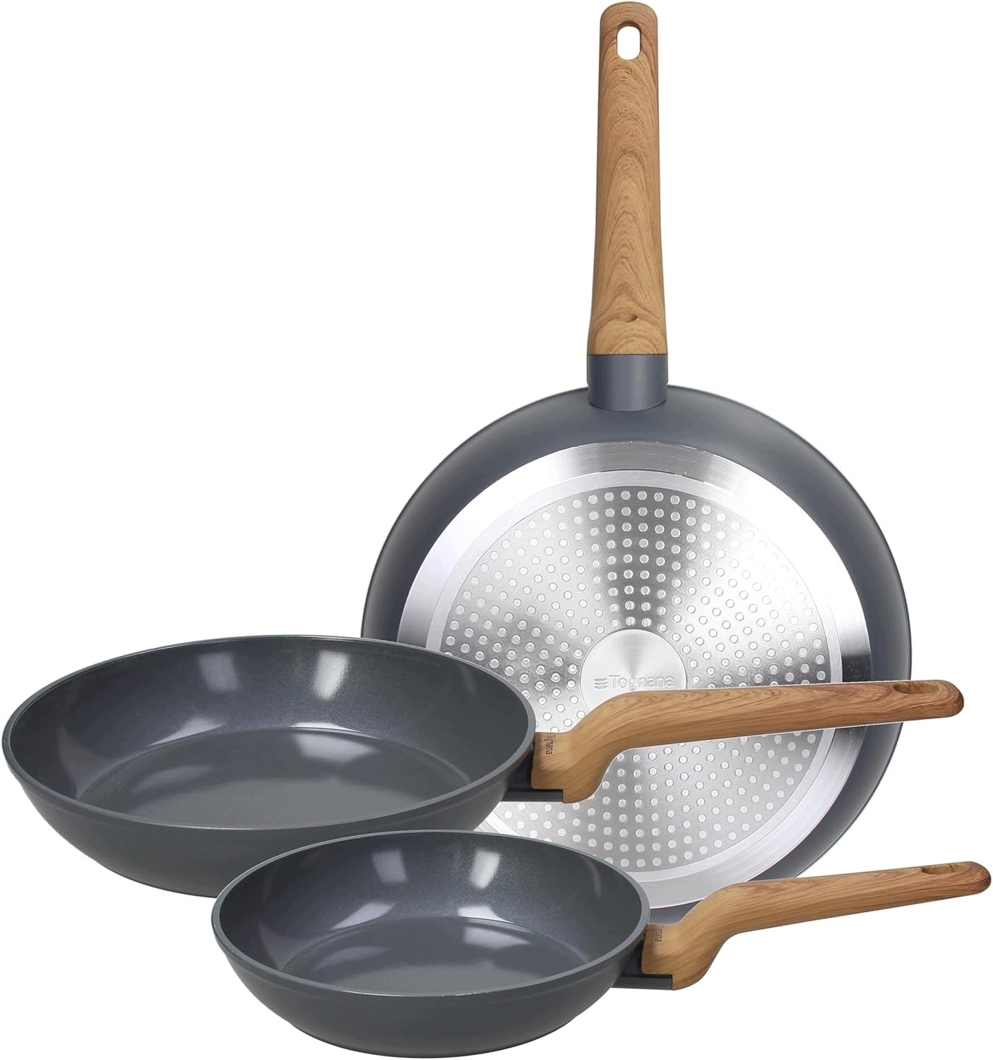 Tognana T-care Sada 3 Panvíc 20/24/28 CM Hliníková Bezpečnosť
