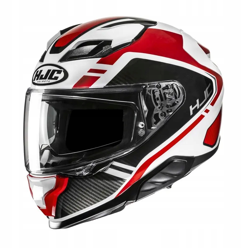 Integrálna motocyklová prilba Hjc F71 Tozz White Red M