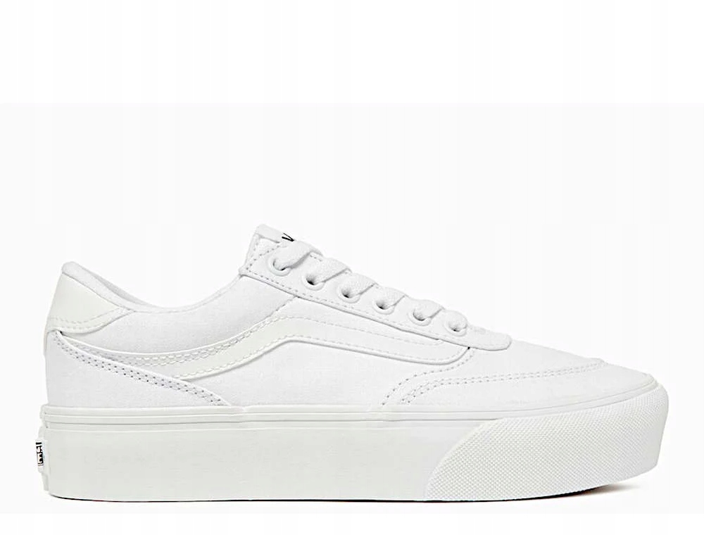 Dámské boty Vans Brooklyn VN000DC4WWW na platformě bílé sportovní 39