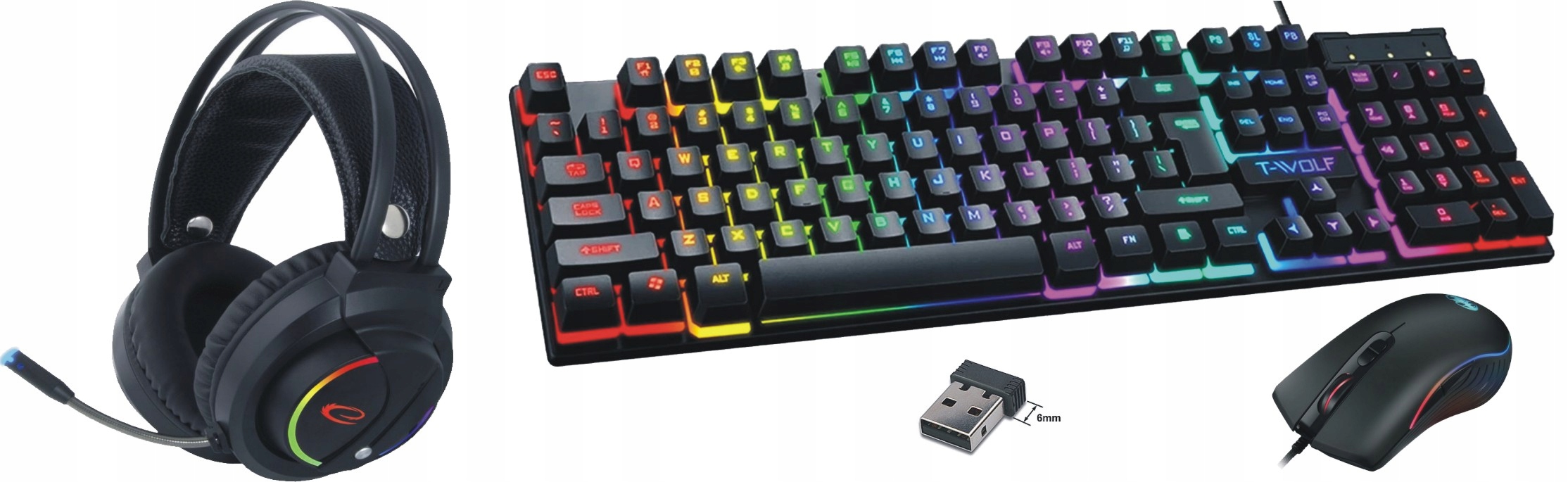 Komputer do gier RTX3060|16GB|512GB|LED 24|Win11 Typ dysku twardego SSD (M.2)