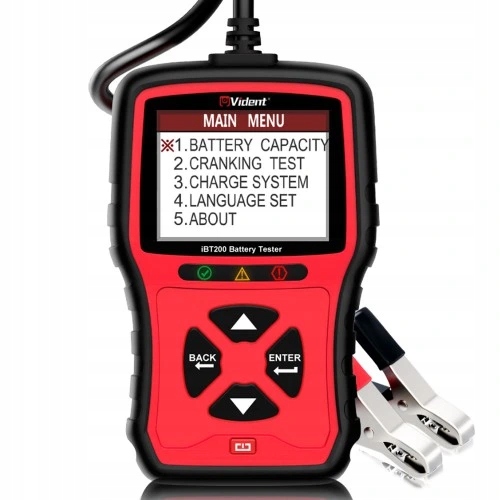Vident iBT200 9V-36V, tester autobatérií Sk, Sk