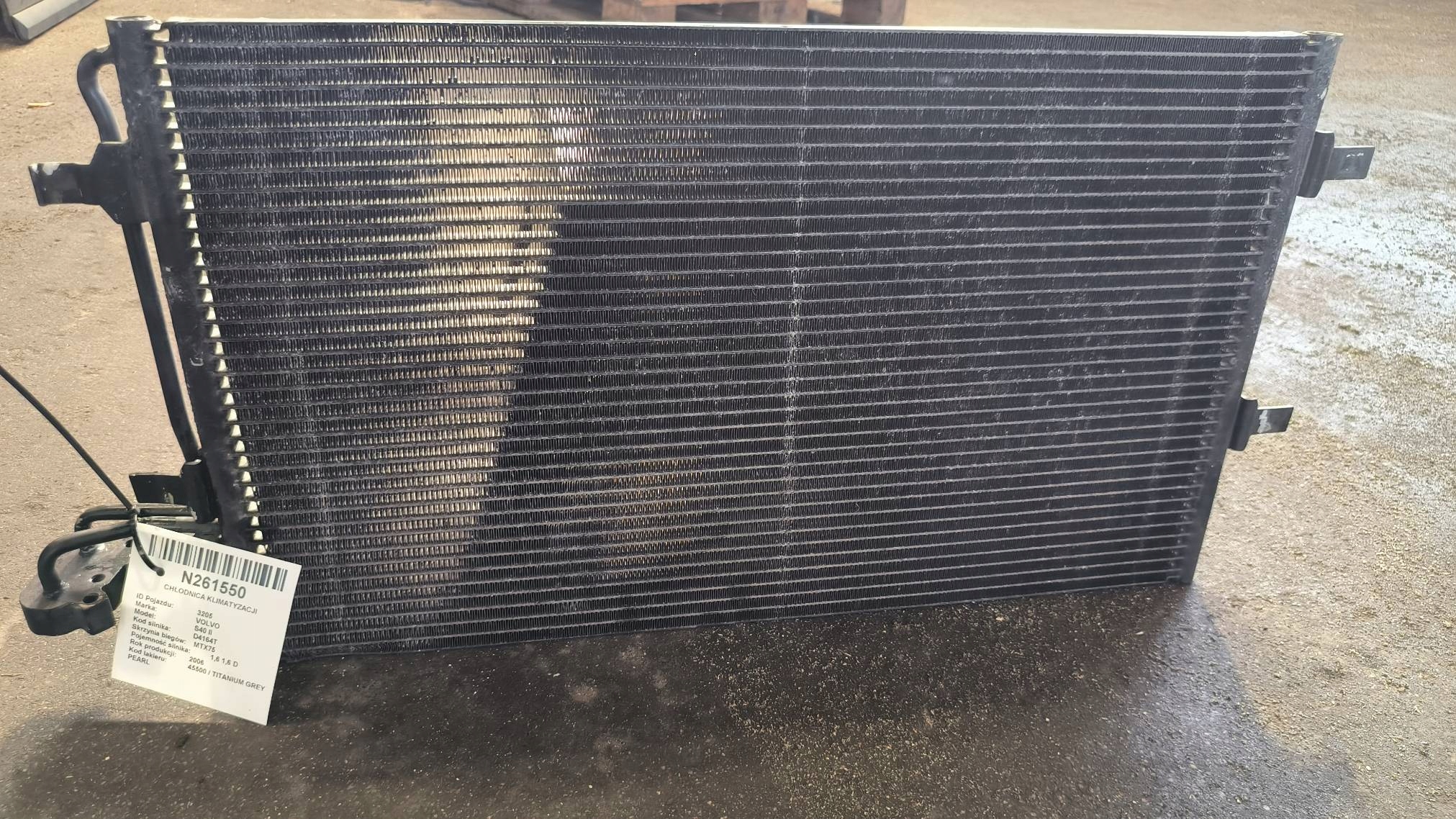 Radiateur climatisation 1.6 D VOLVO S40 II