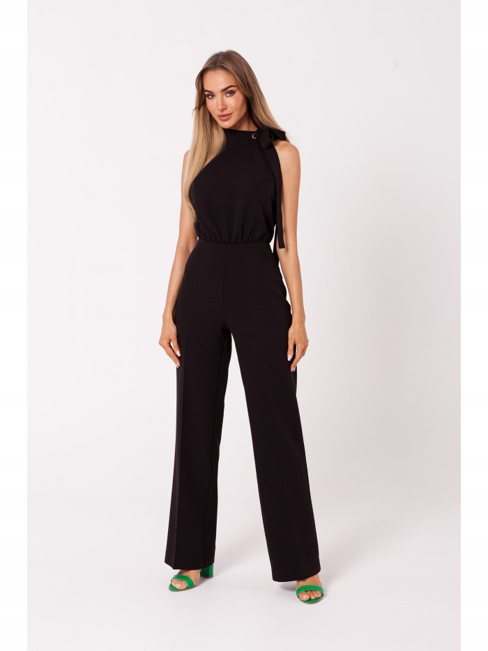 

Eu XXL M746 Kombinezon halter neck czarny Eu XXL