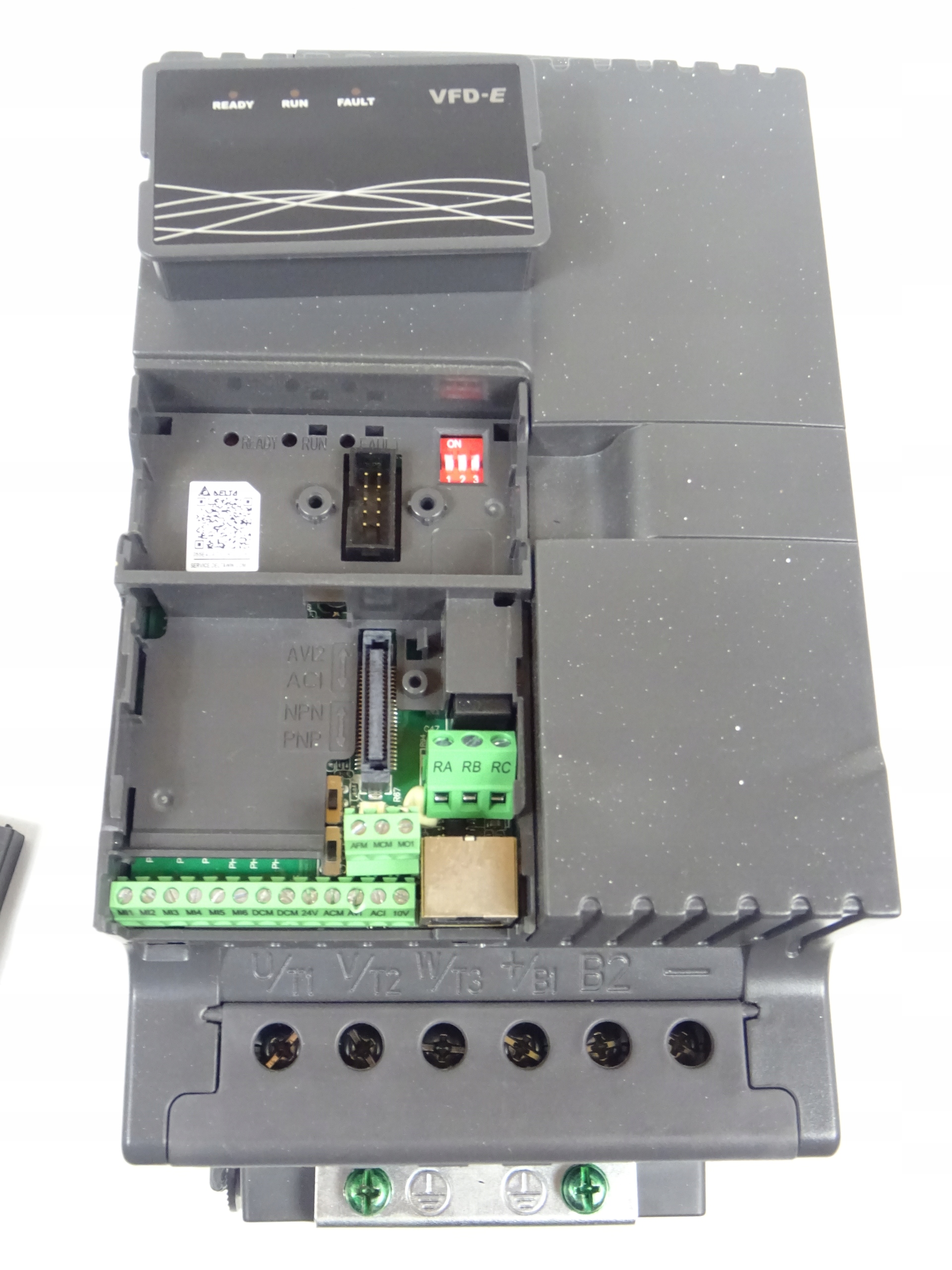 Falownik Delta Electronics VFD055E43A Maksymalna moc 5.5 kW
