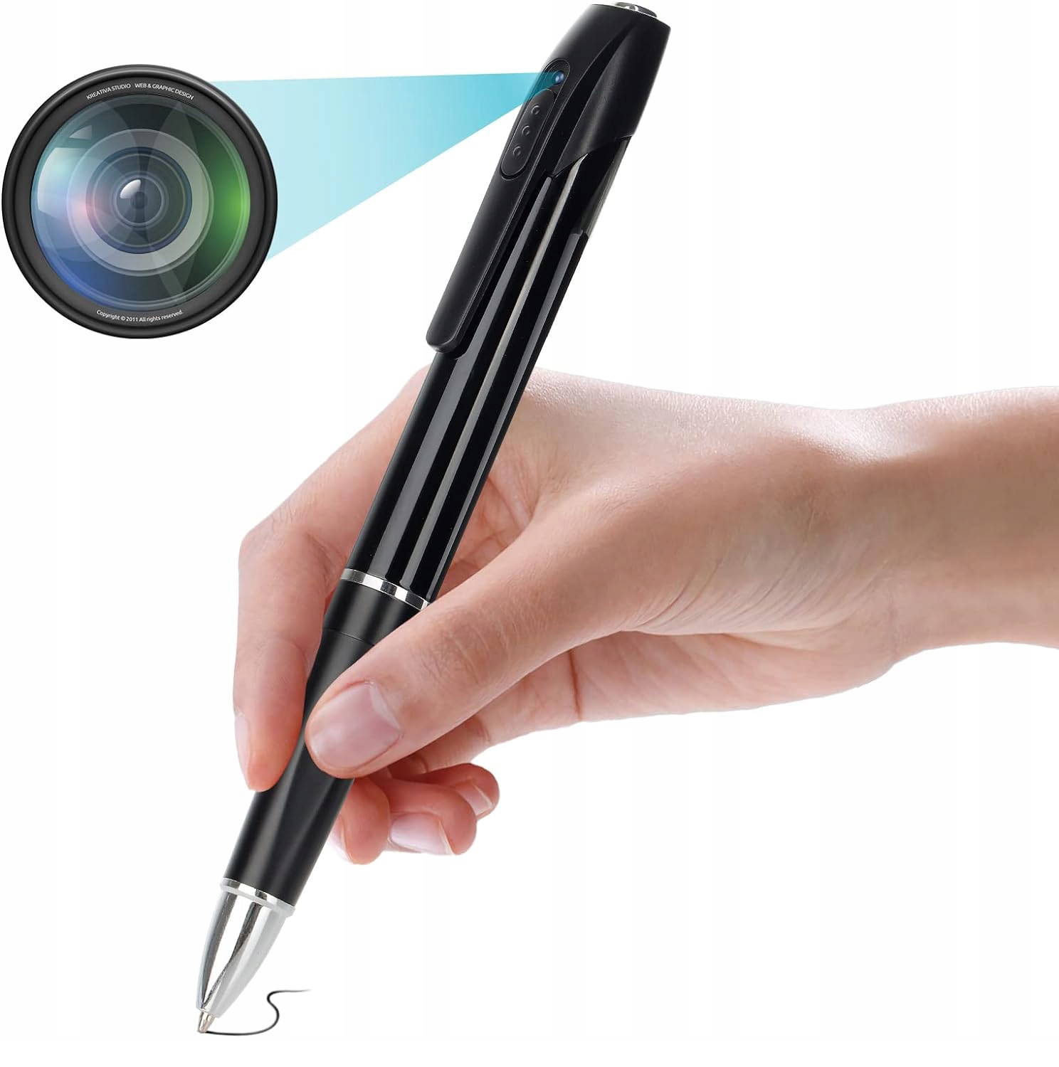 Skrytá Kamera Propiska Nahrávání Dlouhá Doba Provozu MKW8